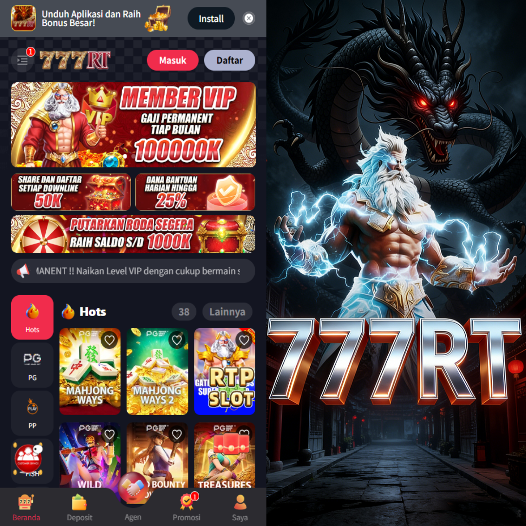 777RT - 777rt Slot Indonesia Jadi Pilihan untuk Menjelajahi Tema Slot Online Berbeda