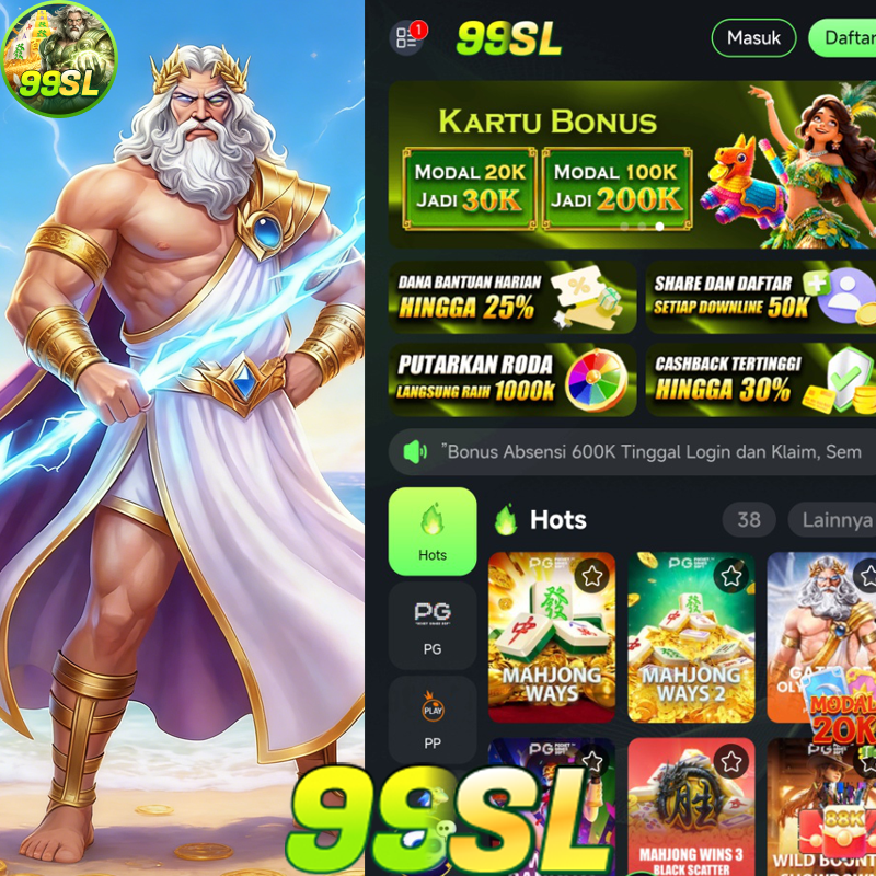 99SL - Login Situs Resmi dan Nikmati Ragam Game PG Soft