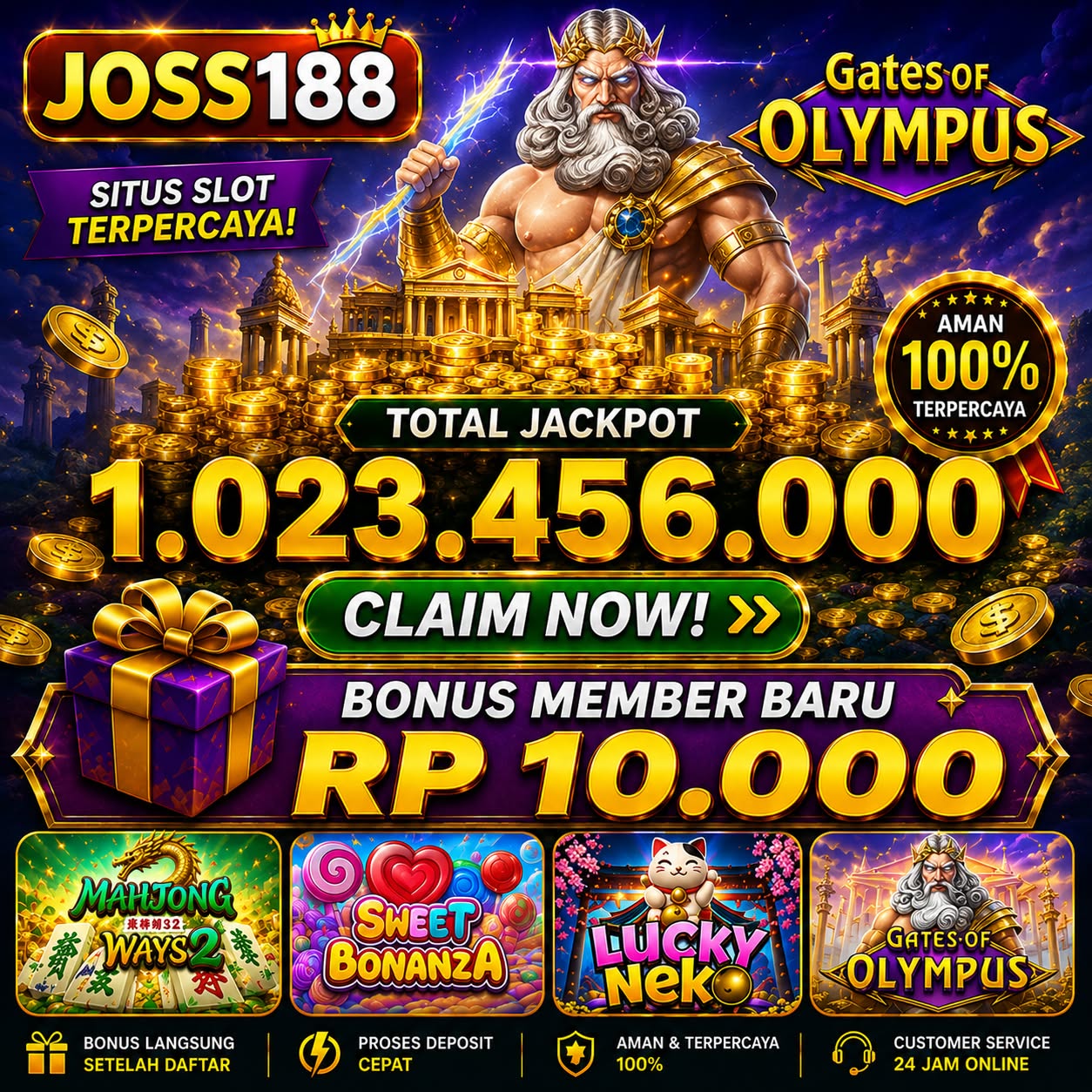 JOSS188 - Slot Indonesia Jadi Pilihan untuk Menjelajahi Tema Slot Online Berbeda