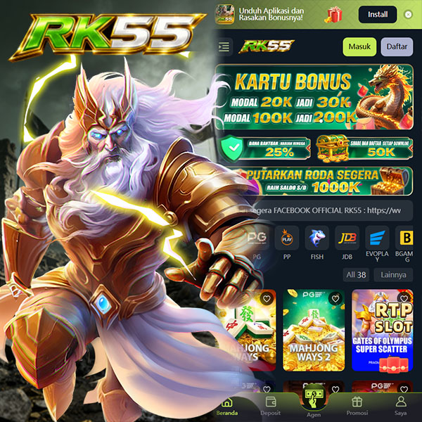 RK55 - rk55 Login Situs Resmi dan Nikmati Ragam Game PG Soft